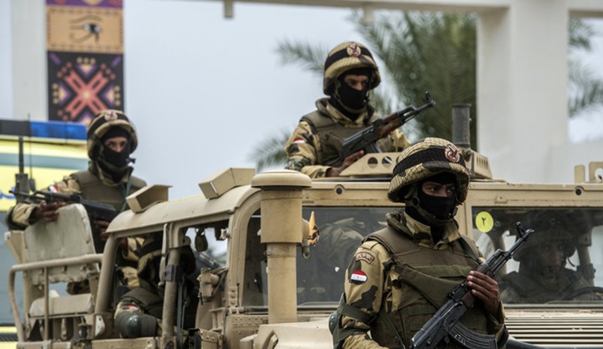 کشته شدن سه نظامی مصری در سینا
