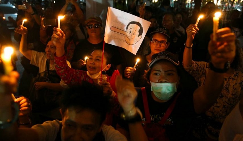 تنش های سیاسی در تایلند افزایش یافت