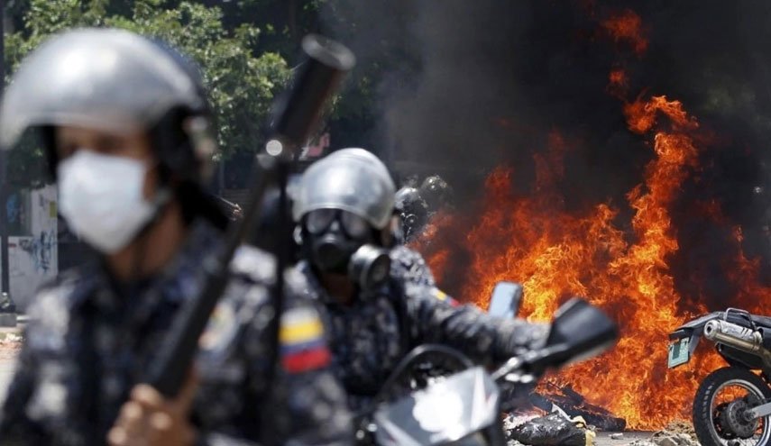 دستگیری نظامیان شورشی در ونزوئلا 