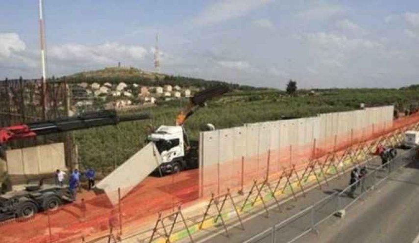 جيش الاحتلال يواصل بناء الجدار العازل بالعديسة في لبنان