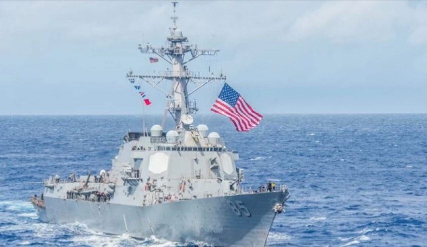 عبور دو کشتی جنگی آمریکایی از تنگه تایوان