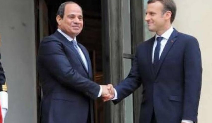 اليوم الرئيس الفرنسي بمصر لمناقشة قضايا اقليمية 