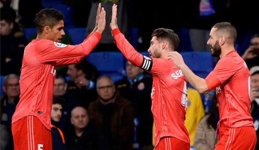 ريال مدريد يستعيد المركز الثالث في الليجا 