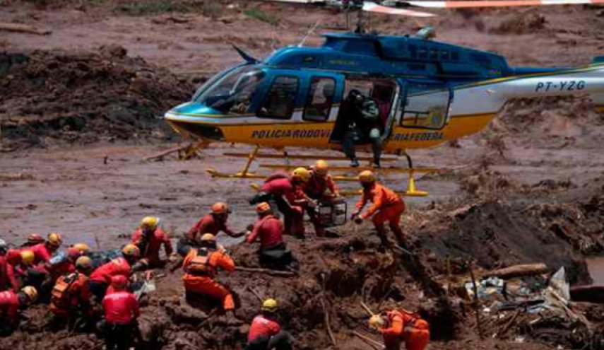 تلفات شکسته شدن سد در برزیل به 84 نفر رسید