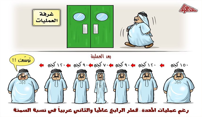 الحكومة القطرية تطلق حملة لمكافحة السمنة