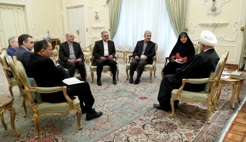 دیدار سفرای جدید ایران در 4 کشور جهان با روحانی