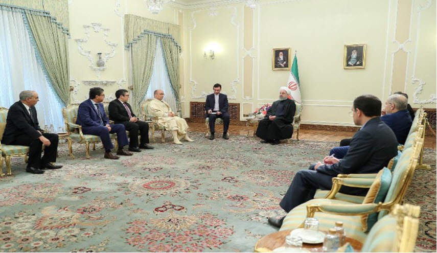 روحاني: نرغب بتطوير العلاقات الشاملة وتنميتها مع تونس