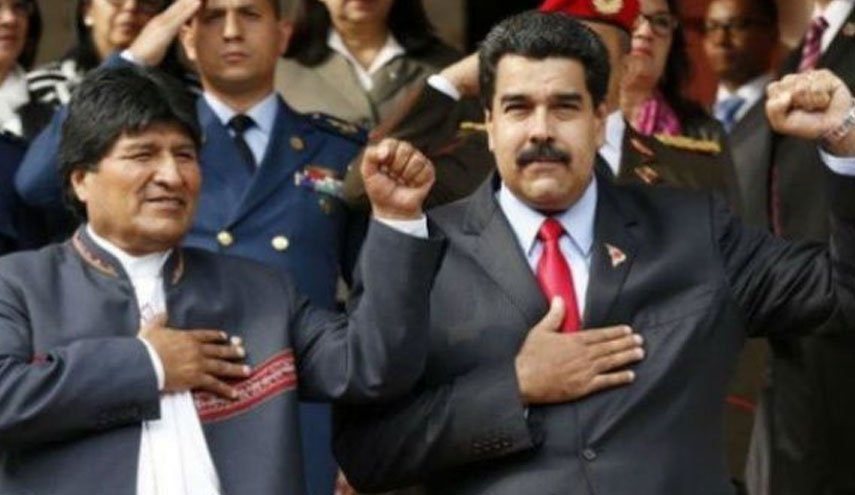 حمایت مورالس از راه حل صلح آمیز مناقشه ونزوئلا