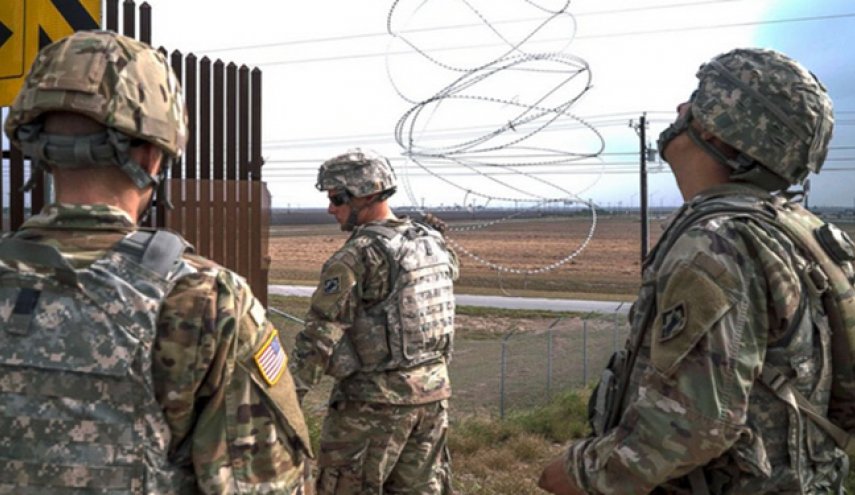 آمریکا 3750 نظامی دیگر به مرز مکزیک اعزام می‌کند