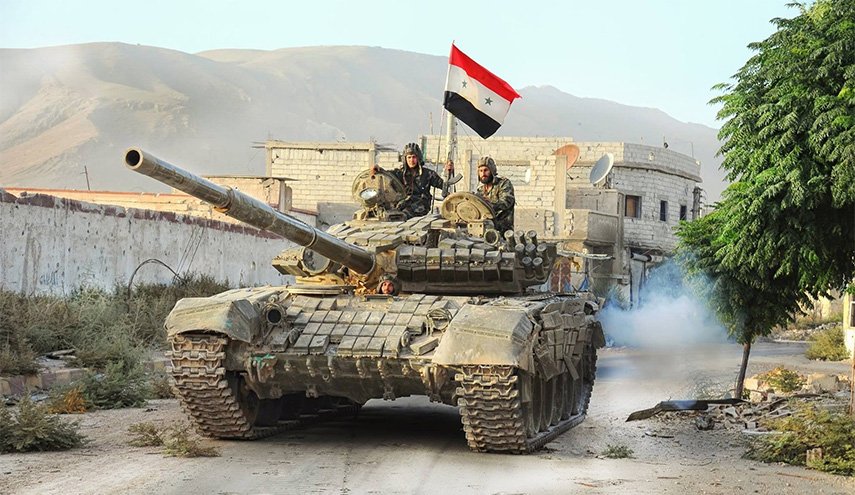 جيش سوريا يتصدى لهجمات ونيران 