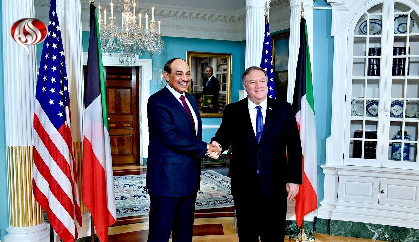 وزیران خارجه آمریکا و کویت با یکدیگر دیدار کردند