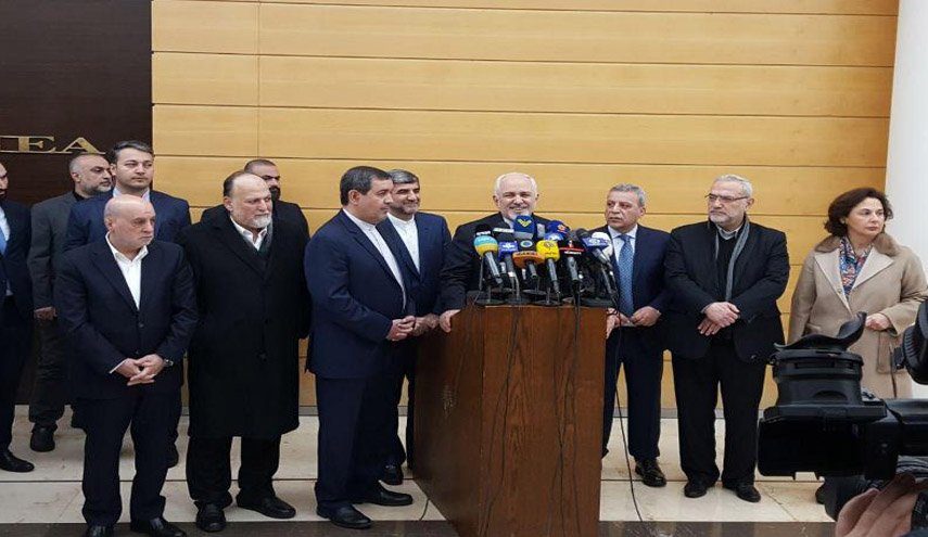 دیدار ظریف با نمایندگان و احزاب لبنانی
