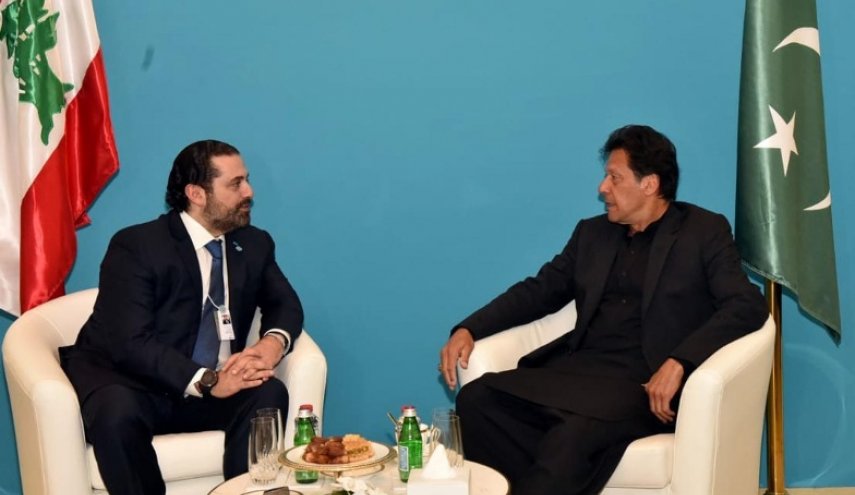 عمران خان و سعد حریری در امارات دیدار کردند
