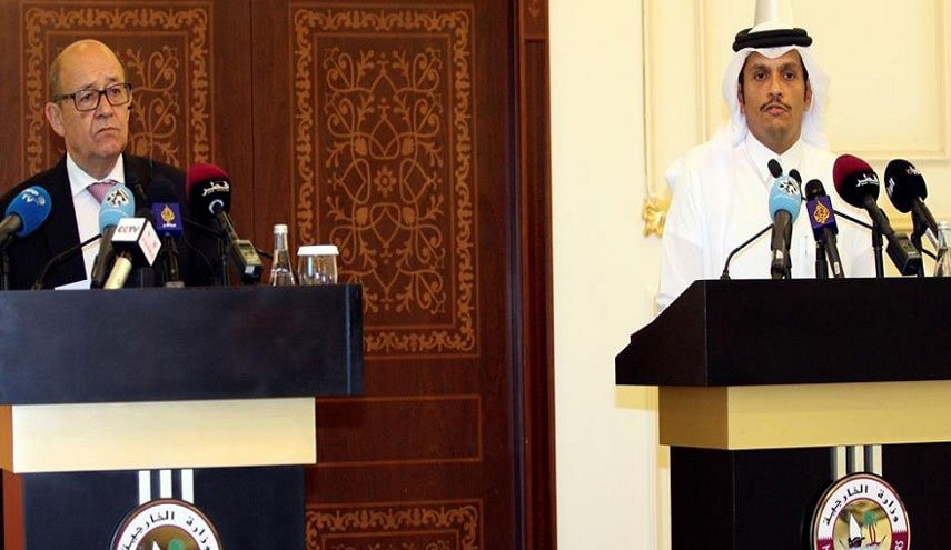 فرانسه و قطر توافقنامه گفت وگوی راهبردی امضا کردند