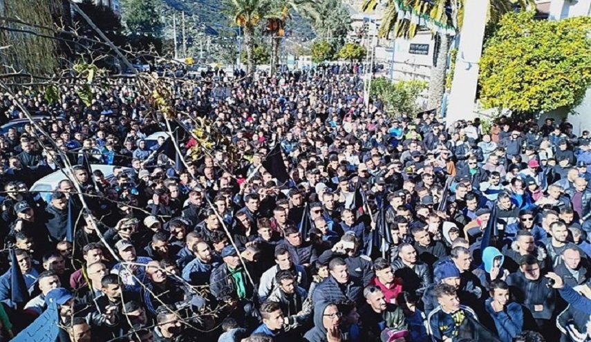گسترش دامنه اعتراضات شهروندان الجزایری در مخالفت با نامزدی بوتفلیقه 