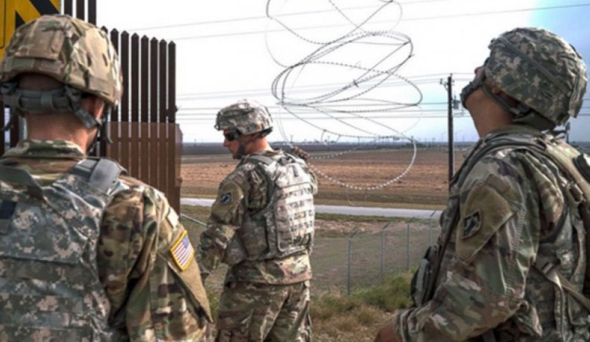 افزایش نیروهای آمریکایی در مرز مکزیک با اعزام هزار نظامی دیگر