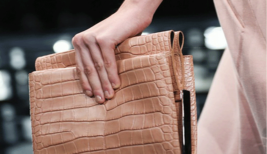 بريطانية تبحث عن مصمم ازياء لصنع حقيبة يد من جلدها
