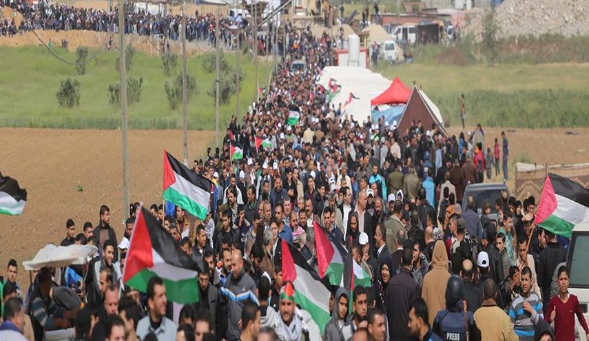 فلسطين.. الهيئة الوطنية تعلن عن مليونية الأرض والعودة وإضراب شامل

