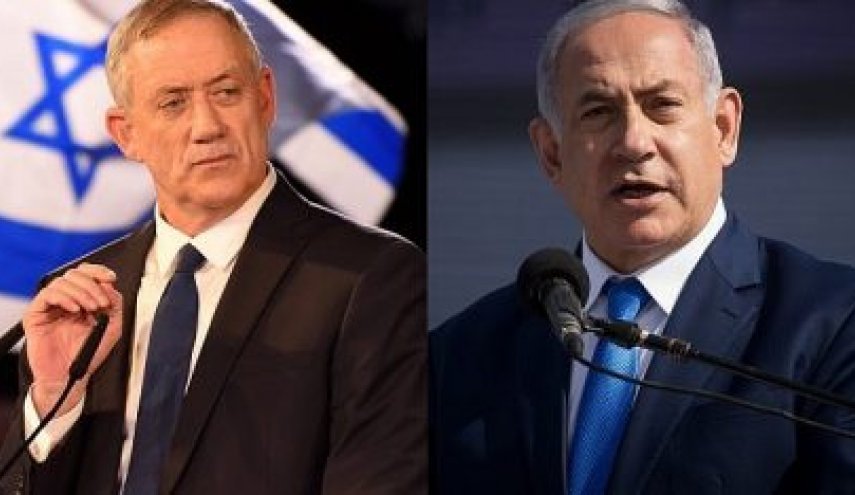 برای اولین بار، نتانیاهو در یک نظرسنجی از گانتز عقب افتاد