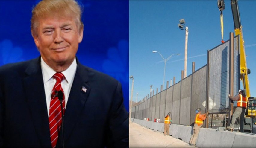 درخواست جدید 8.6 میلیاردی ترامپ برای ساخت دیوار مکزیک