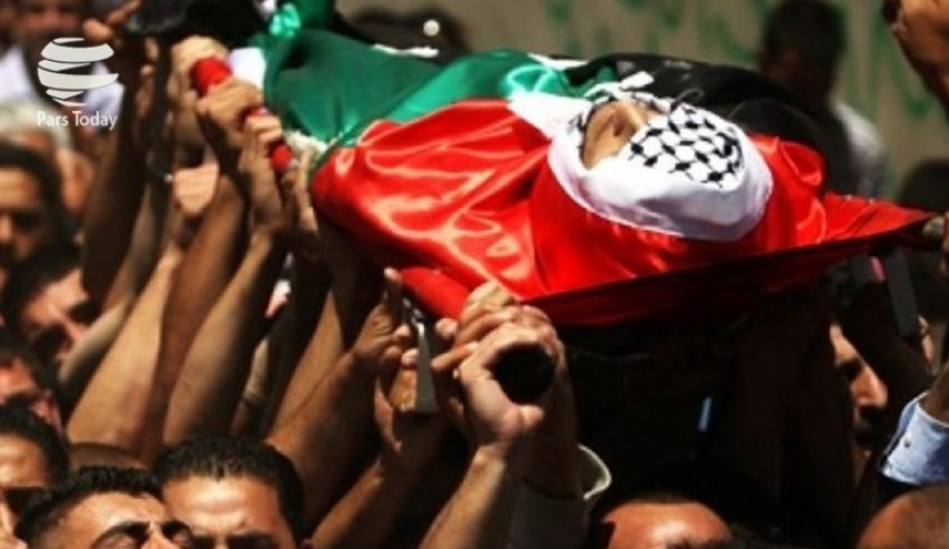 شهادت یک جوان فلسطینی در غزه