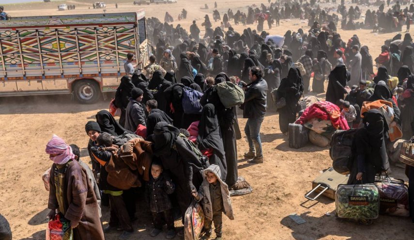 فرار 60 هزار غیرنظامی از آخرین پایگاه داعش در شرق سوریه
