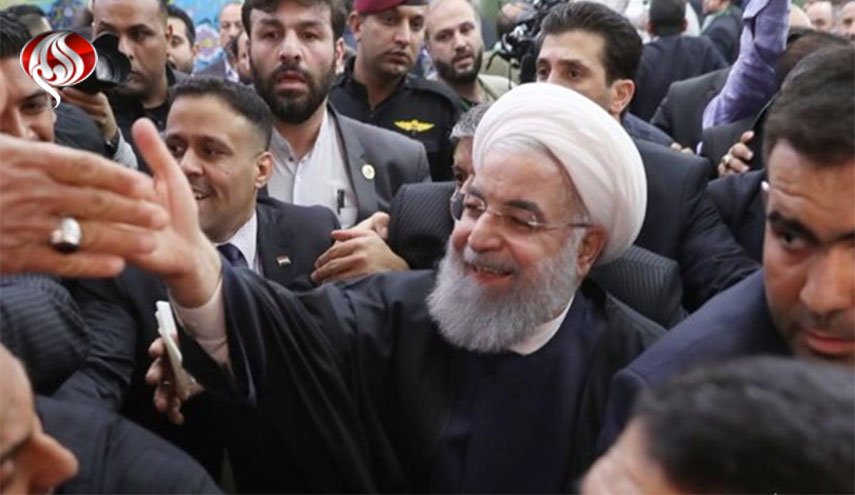 گزارش توئیتری ظریف درباره آخرین روز حضور روحانی در عراق