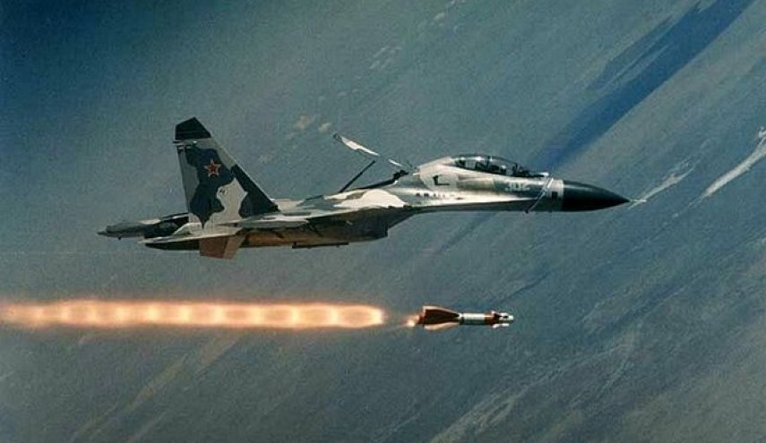 حمله جنگنده‌های روس به انبار تسلیحات گروهک «جبهه‌النصره» در ادلب سوریه