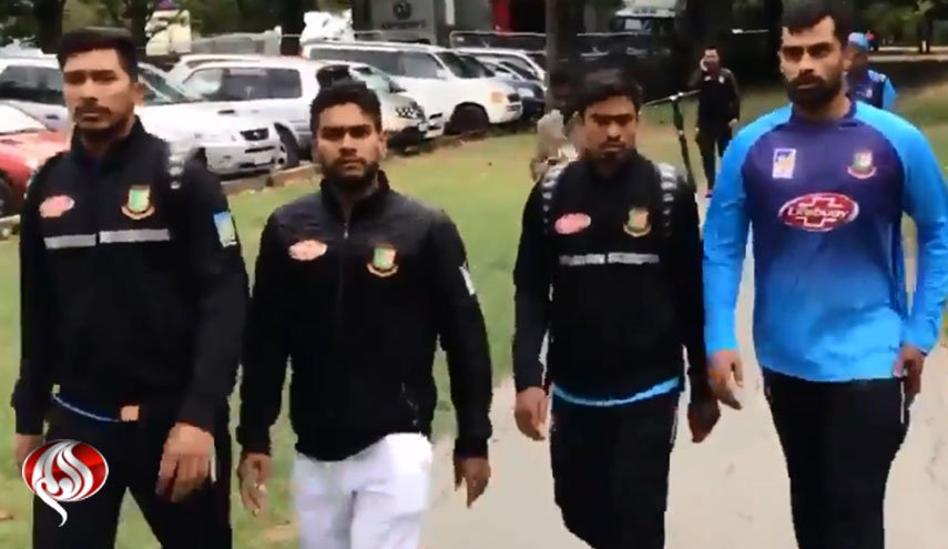 بازیکنان تیم کریکت بنگلادش از کشتار مسجد نیوزیلند جان به در بردند