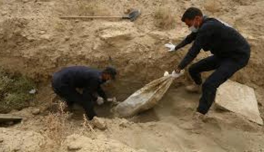 کشف 76 گورجمعی قربانیان داعش در سنجار عراق 
