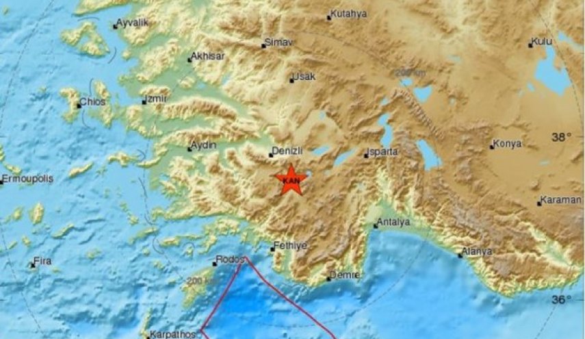 زمین‌لرزه‌ای قدرتمند غرب ترکیه را به لرزه درآورد