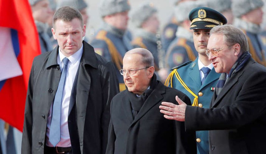 الرئيس اللبناني يصل إلى موسكو في زيارة رسمية 