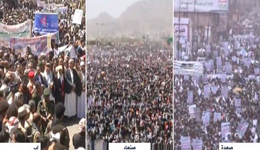 ملايين اليمنيين يحيون يوم الصمود الوطني