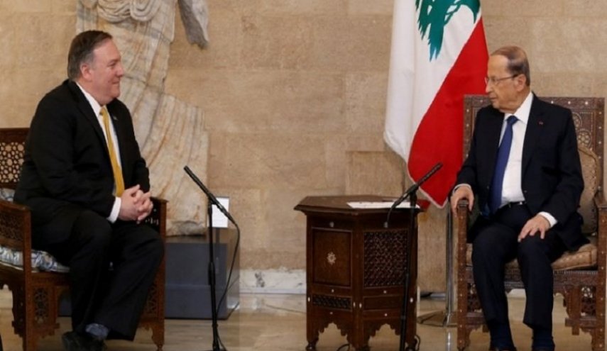 واکنش لبنانی ها به تلاش های مذبوحانه پامپئو در بیروت