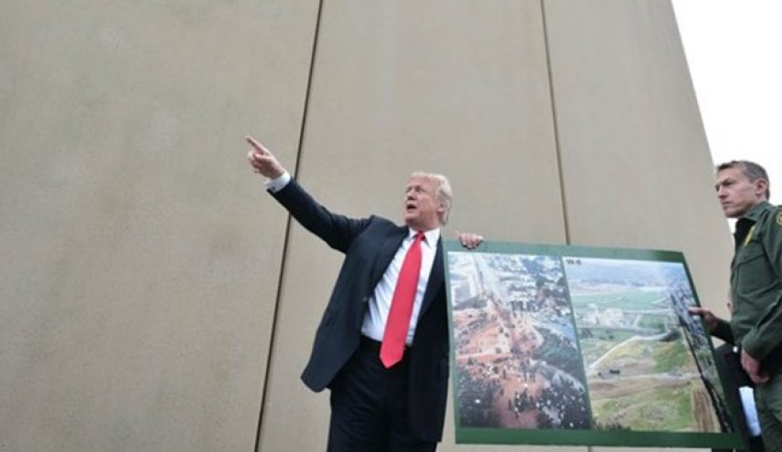 تهدید ترامپ به بستن کامل مرز آمریکا با مکزیک
