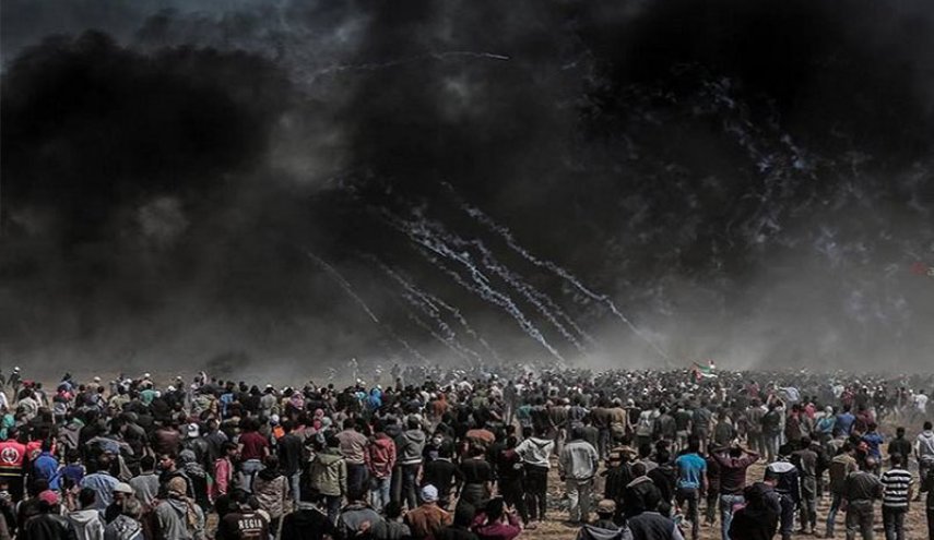 غزة تشتعل غضبا في إحياء لمليونية يوم الأرض