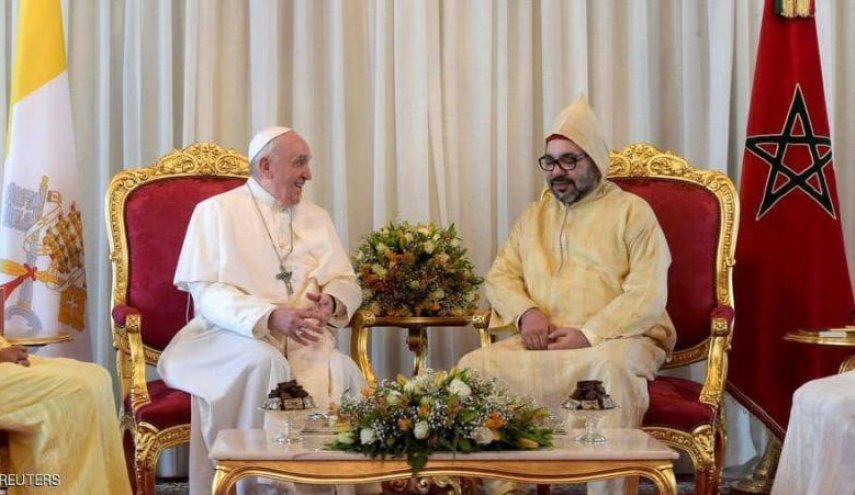 پاپ و شاه مغرب: قدس باید به عنوان میراث مشترک تمامی ادیان باقی بماند
