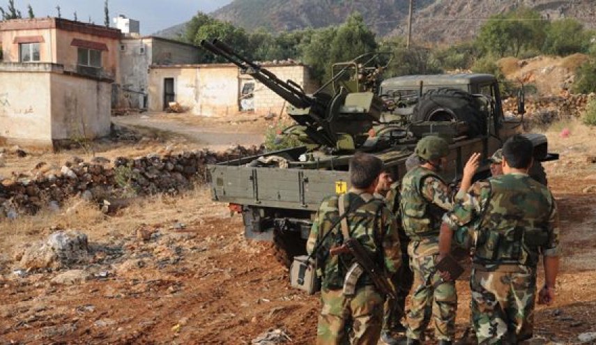عملیات نظامی گسترده ارتش سوریه علیه تکفیری‌ها در حومه «حماه»