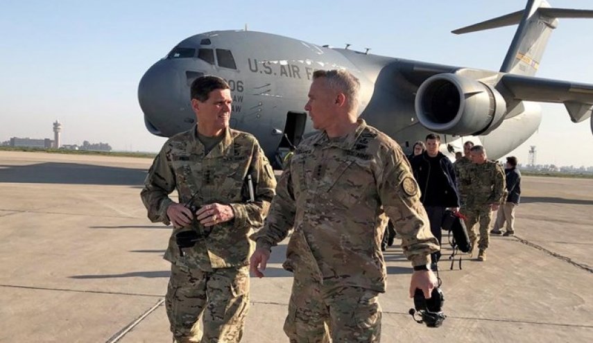 ارتش تروریست آمریکا تدابیر امنیتی خود را در عراق تشدید کرد
