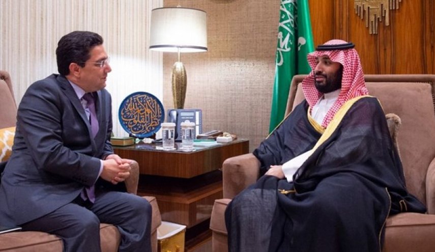 دیدار وزیر خارجه مغرب با محمد بن سلمان در ریاض