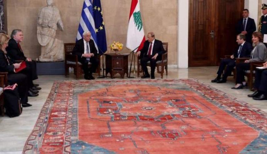 ماذا دار بين الرئيس اللبناني ونظيره اليوناني؟