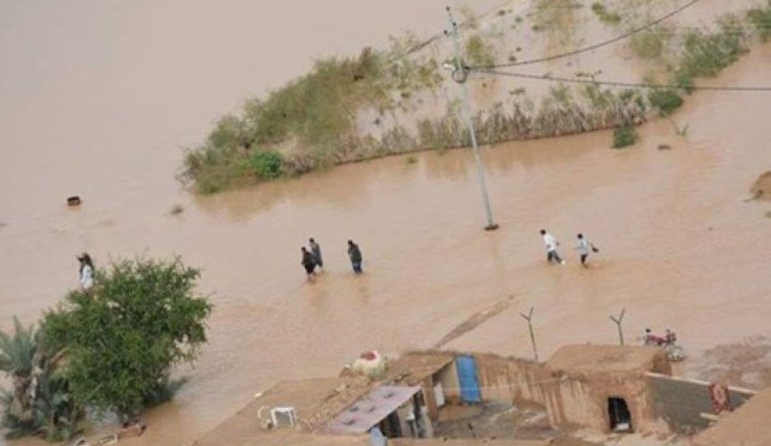 اجلاء اسر في محافظة ميسان جنوبي العراق جراء الفيضانات