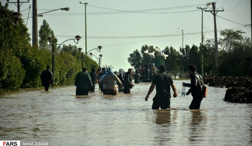 عدد ضحايا السيول في ايران ارتفع الى 76 شخصا