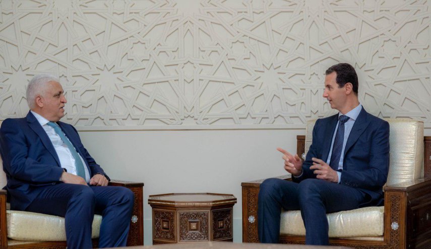 الأسد للفياض: مصير المنطقة لا يقرره سوى شعوبها 