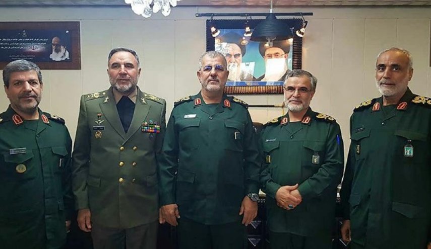 سردار پاکپور با فرمانده نیروی زمینی ارتش دیدار کرد