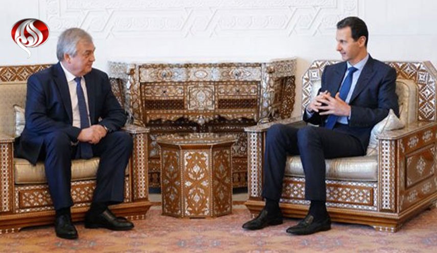 دیدار اسد با نماینده ویژه ولادیمیر پوتین