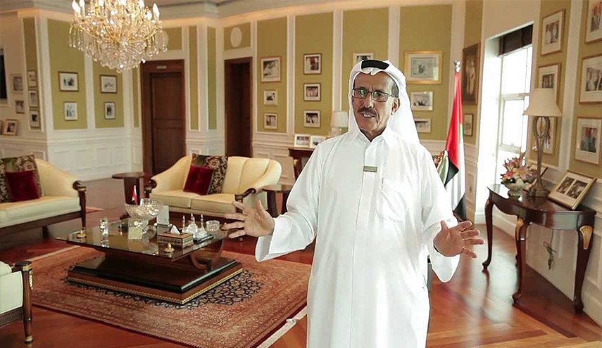 الحبتور يدعو الخليجيين للتعاون علنا مع حكومة الاحتلال