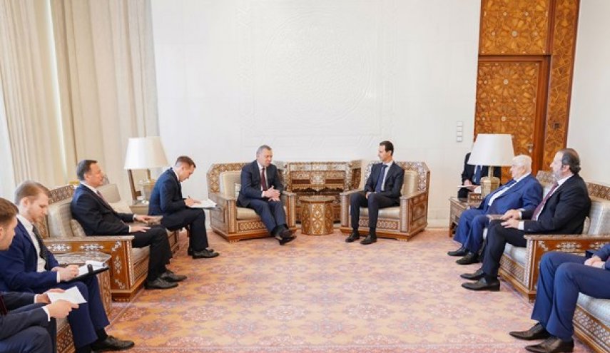 معاون نخست وزیر روسیه با بشار اسد دیدار کرد