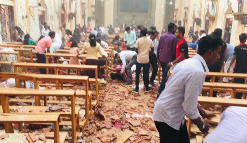 القبض على 7 أشخاص مشتبه بهم على خلفية الانفجارات في سريلانكا