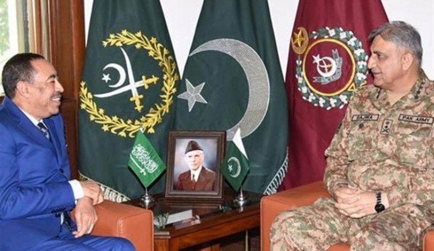 امنیت ملی محور دیدار معاون وزیر دفاع عربستان با فرمانده ارتش پاکستان